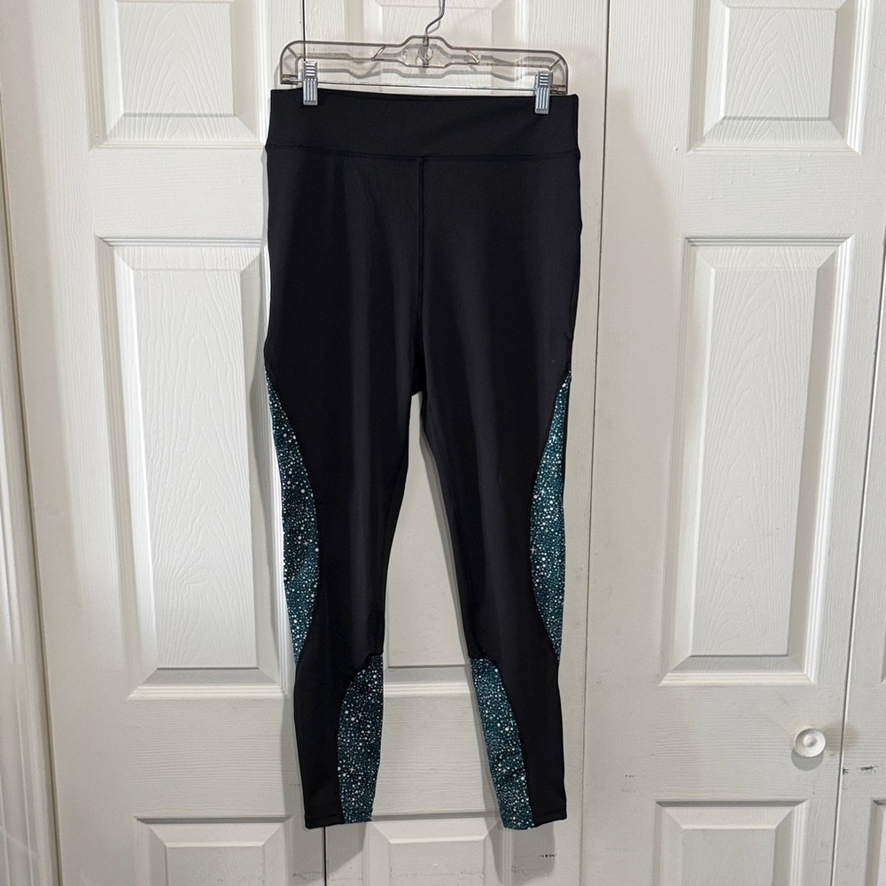 POP Fit Black Leggings, XL